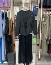 taşlı ithal abiye siyah 4