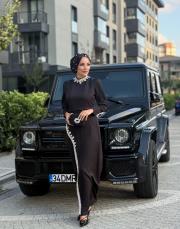 balık model abiye siyah