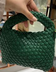 örgü çanta yeşil