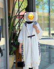 kapşonlu takım beyaz 2