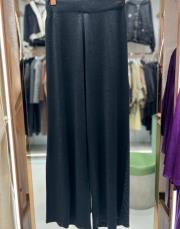 taşlı simli pantolon siyah 2