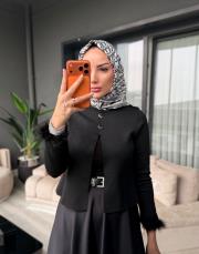 otriş hırka siyah 3