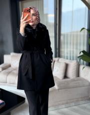 yaka kürk kaşe siyah 2