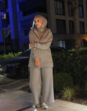 kristal comfort takım gri 2