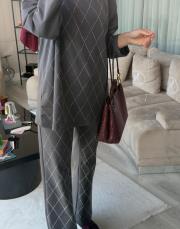 baklava desen taş takım füme