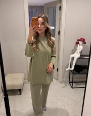 baklava desen taş takım yeşil 3