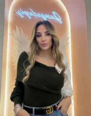 yaka detaylı triko kazak haki 3