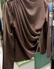 büzgülü kadife badi kahve 2