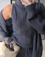 üçlü yırtıklı takım lacivert 5