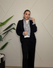 kaşe detay triko siyah 4