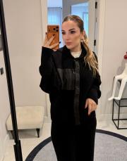 paraşüt girişli takım siyah 2