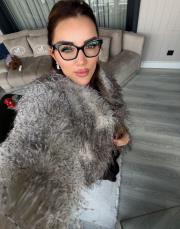 kısa kürk  kahve ekru 3