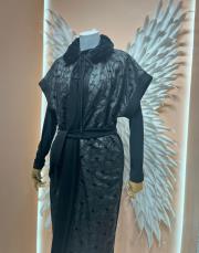 dantel detay yelek siyah 2