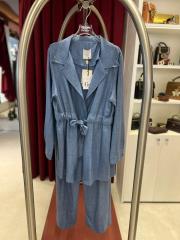 beli tünelli takım mavi