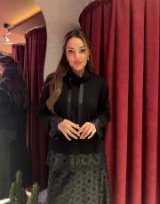 dantelli etek takım siyah 2