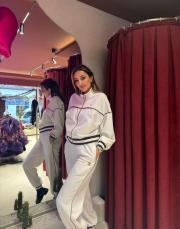 kol şeritli takım beyaz 3