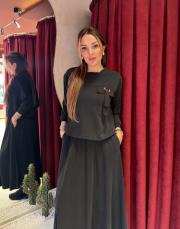 spor etekli takım siyah