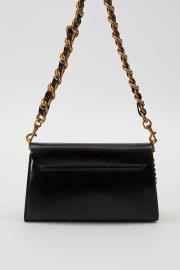 kalp aksesuar detaylı omuz çanta siyah 2