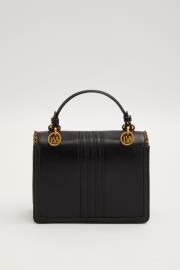 kelebek tokalı el çantası siyah 2