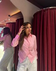 tarz gömlek pembe 2