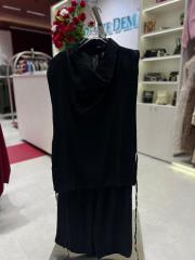 tarz kısa kol takım siyah