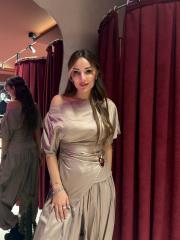 tarz saten takım bej