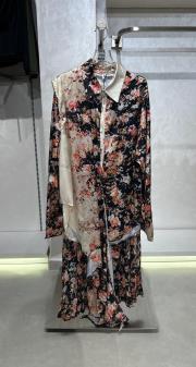 çiçek desenli ithal renkli krem 2