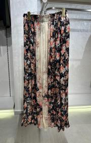 çiçek desenli ithal renkli krem 3