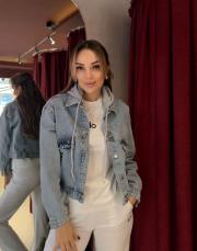 kapüşonlu kot ceket kot