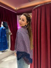 püsküllü gömlek bordo 3