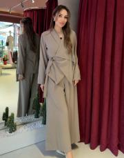 kemer detay takım bej 2