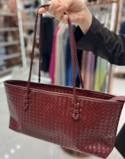 dikdörtgen kol çantası bordo