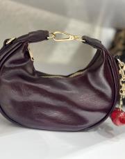 kiraz çarm çanta bordo