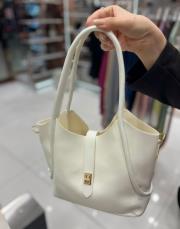 büyük kol çantası beyaz