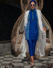 pareolu haşema set mavi/beyaz 2