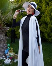 tek renk pareo beyaz