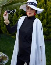 tek renk pareo beyaz 3