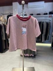 ayıcıklı tişört bordo