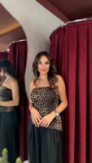 zarif büstiyer leopar kahve 2