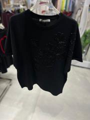 boncuklu tshirt siyah 2