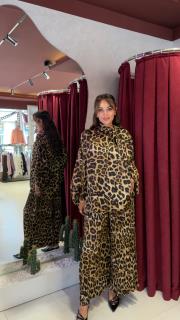 yakalı leopar ithal takım leopar
