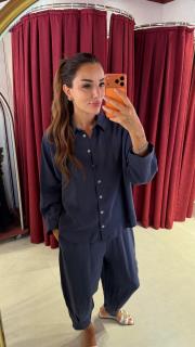 şalvarlı modal takım lacivert 2