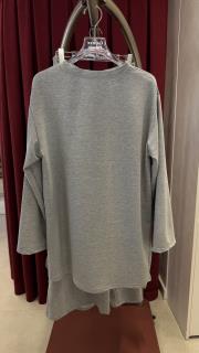 basic pantolonlu 2 li takım gri 3
