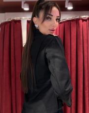 gabardin ceket siyah 2