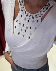 crystal triko beyaz 2