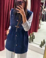 pullu yelek lacivert 2