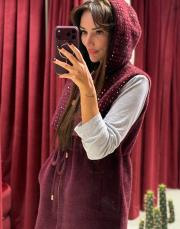 pullu yelek bordo 4