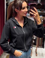 t kapşonlu sweat siyah 2