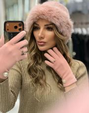 mool şapka toz pembe 2