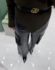 deri pantalon siyah 2